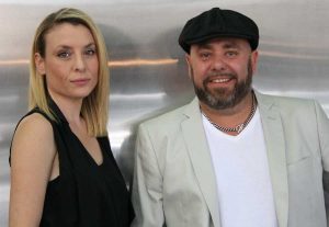 Clive Allwright & Kelly Grant Owners of Ourplace hairdressing salon Sydney